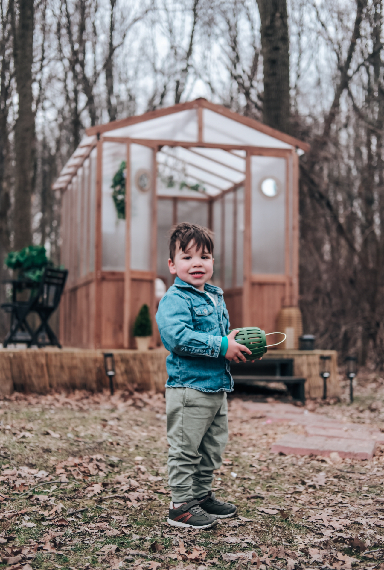 Spring styling at the greenhouse venue
